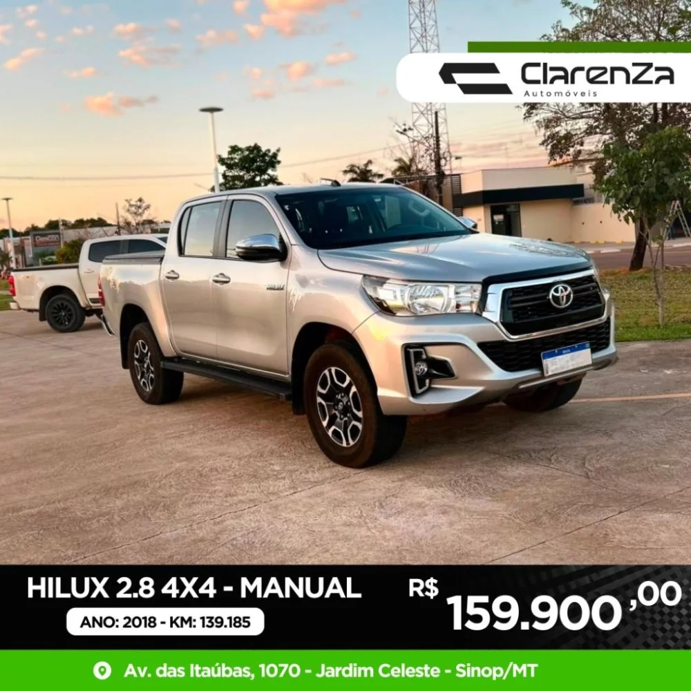 Toyota Hilux CD 4x4 2.8 Diesel Mec.